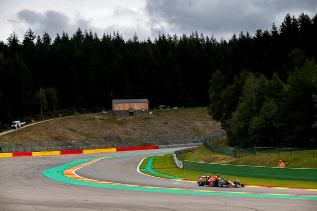 Motorsports: FIA Formula One World Championship, WM, Weltmeisterschaft 2020, Grand Prix of Belgium, 33 Max Verstappen (NLD, Aston Martin Red Bull Racing), Spa-Francorchamps Belgium