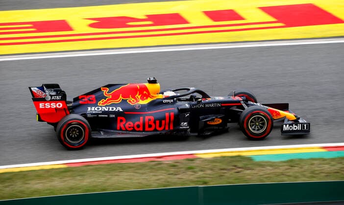 Motorsports: FIA Formula One World Championship, WM, Weltmeisterschaft 2020, Grand Prix of Belgium, 33 Max Verstappen (NLD, Aston Martin Red Bull Racing), Spa-Francorchamps Belgium