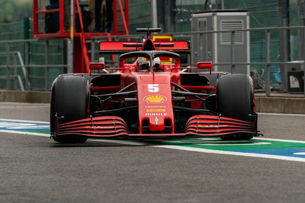 Motorsports: FIA Formula One World Championship, WM, Weltmeisterschaft 2020, Grand Prix of Belgium Motorsports: FIA Formula One World Championship 2020, Grand Prix of Belgium, 5 Sebastian Vettel (GER, Scuderia Ferrari Mission Winnow),