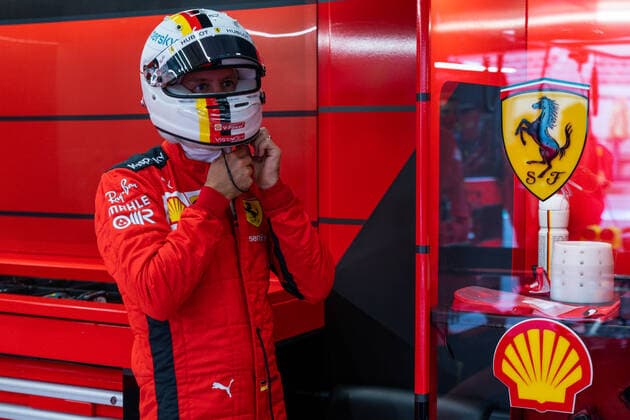 Motorsports: FIA Formula One World Championship, WM, Weltmeisterschaft 2020, Grand Prix of Belgium Motorsports: FIA Formula One World Championship 2020, Grand Prix of Belgium, 5 Sebastian Vettel (GER, Scuderia Ferrari Mission Winnow),