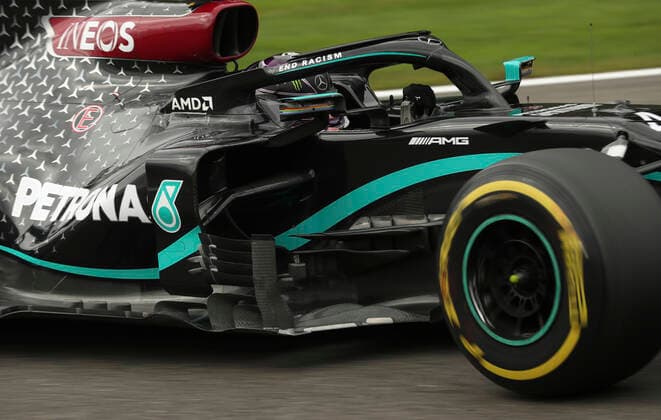 Motorsports: FIA Formula One World Championship, WM, Weltmeisterschaft 2020, Grand Prix of Belgium Motorsports: FIA Formula One World Championship 2020, Grand Prix of Belgium, 44 Lewis Hamilton (GBR, Mercedes-AMG Petronas Formula One Team),