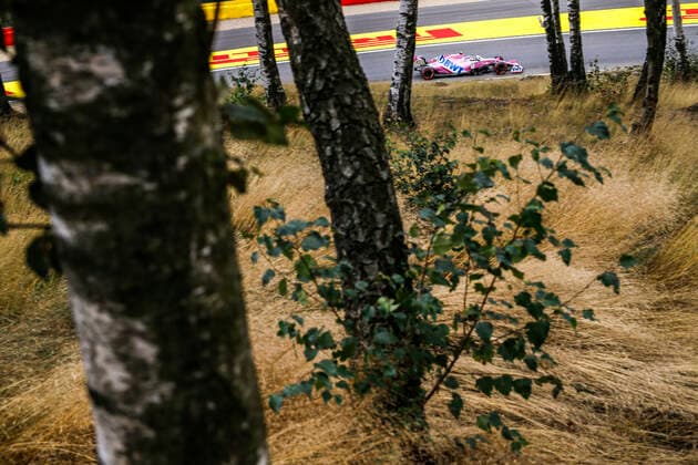 Motorsports: FIA Formula One World Championship, WM, Weltmeisterschaft 2020, Grand Prix of Belgium, 18 Lance Stroll (CAN, BWT Racing Point F1 Team), Spa-Francorchamps Belgium
