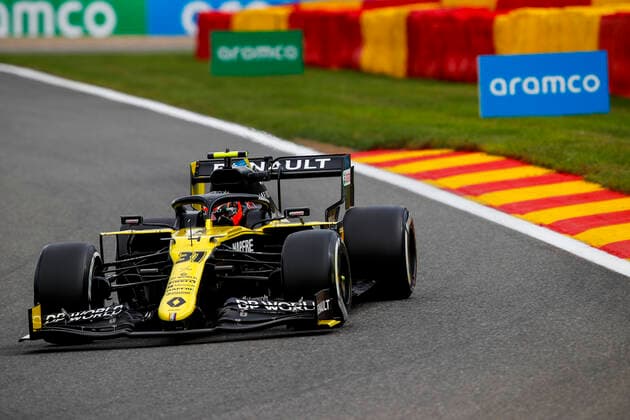 Motorsports: FIA Formula One World Championship, WM, Weltmeisterschaft 2020, Grand Prix of Belgium Motorsports: FIA Formula One World Championship 2020, Grand Prix of Belgium, 31 Esteban Ocon (FRA, Renault DP World F1 Team),
