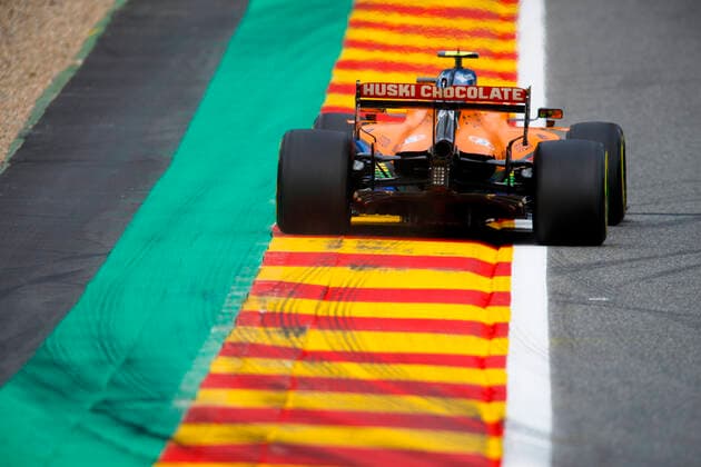 Motorsports: FIA Formula One World Championship, WM, Weltmeisterschaft 2020, Grand Prix of Belgium Motorsports: FIA Formula One World Championship 2020, Grand Prix of Belgium, 4 Lando Norris (GBR, McLaren F1 Team),