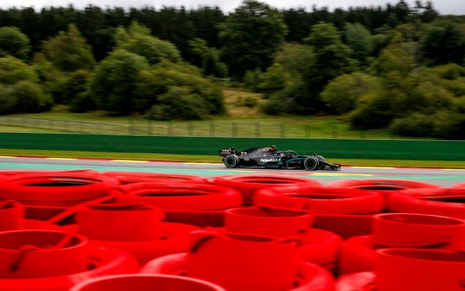 Motorsports: FIA Formula One World Championship, WM, Weltmeisterschaft 2020, Grand Prix of Belgium, 77 Valtteri Bottas (FIN, Mercedes-AMG Petronas Formula One Team), Spa-Francorchamps Belgium