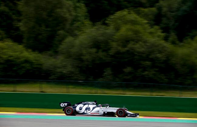 Motorsports: FIA Formula One World Championship, WM, Weltmeisterschaft 2020, Grand Prix of Belgium, 26 Daniil Kvyat (RUS, Scuderia AlphaTauri Honda), Spa-Francorchamps Belgium