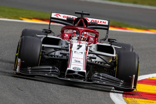 Motorsports: FIA Formula One World Championship, WM, Weltmeisterschaft 2020, Grand Prix of Belgium Motorsports: FIA Formula One World Championship 2020, Grand Prix of Belgium, 7 Kimi Raikkonen (FIN, Alfa Romeo Racing ORLEN),