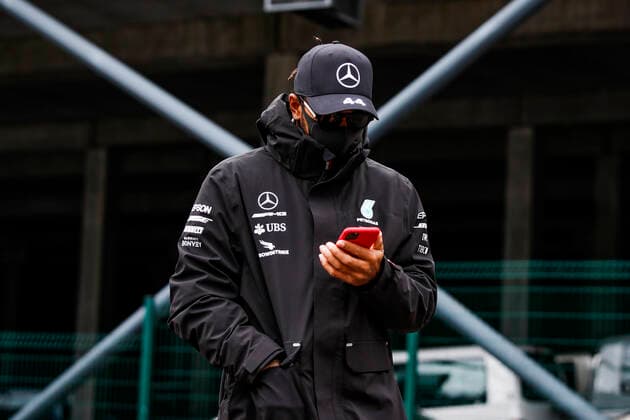 Motorsports: FIA Formula One World Championship, WM, Weltmeisterschaft 2020, Grand Prix of Belgium, 44 Lewis Hamilton (GBR, Mercedes-AMG Petronas Formula One Team), Spa-Francorchamps Belgium