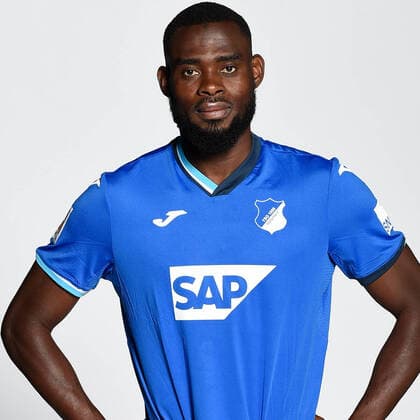 Porträttermin TSG 1899 Hoffenheim , Fussball 1. Bundesliga Saison 2020-2021 Kasim Adams Nuhu , TSG 1899 Hoffenheim . Porträttermin TSG 1899 Hoffenheim 2020-2021 . Sinsheim, GER, 21.08.2020 ,Fussball 1. Bundesliga 2020 2021 . Editorial use only !. Sinsheim Wirsol-Rhein-Neckar-Arena Deutschland