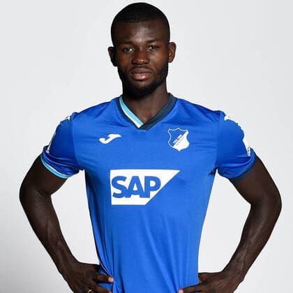 Porträttermin TSG 1899 Hoffenheim , Fussball 1. Bundesliga Saison 2020-2021 Ihlas Bebou , TSG 1899 Hoffenheim . Porträttermin TSG 1899 Hoffenheim 2020-2021 . Sinsheim, GER, 21.08.2020 ,Fussball 1. Bundesliga 2020 2021 . Editorial use only !. Sinsheim Wirsol-Rhein-Neckar-Arena Deutschland