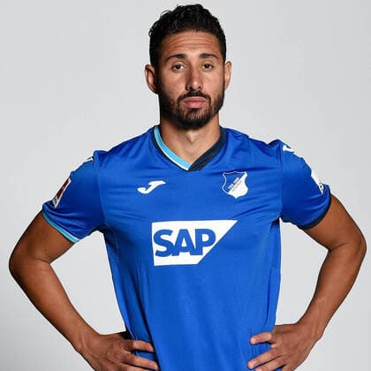 Porträttermin TSG 1899 Hoffenheim , Fussball 1. Bundesliga Saison 2020-2021 Ishak Belfodil , TSG 1899 Hoffenheim . Porträttermin TSG 1899 Hoffenheim 2020-2021 . Sinsheim, GER, 21.08.2020 ,Fussball 1. Bundesliga 2020 2021 . Editorial use only !. Sinsheim Wirsol-Rhein-Neckar-Arena Deutschland
