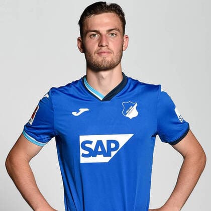 Porträttermin TSG 1899 Hoffenheim , Fussball 1. Bundesliga Saison 2020-2021 Jacob Brunn-Larsen , TSG 1899 Hoffenheim . Porträttermin TSG 1899 Hoffenheim 2020-2021 . Sinsheim, GER, 21.08.2020 ,Fussball 1. Bundesliga 2020 2021 . Editorial use only !. Sinsheim Wirsol-Rhein-Neckar-Arena Deutschland