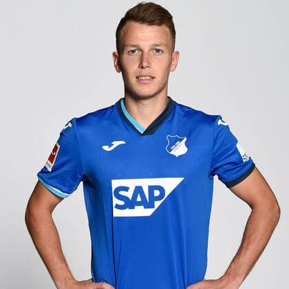 Porträttermin TSG 1899 Hoffenheim , Fussball 1. Bundesliga Saison 2020-2021 Dennis Geiger , TSG 1899 Hoffenheim . Porträttermin TSG 1899 Hoffenheim 2020-2021 . Sinsheim, GER, 21.08.2020 ,Fussball 1. Bundesliga 2020 2021 . Editorial use only !. Sinsheim Wirsol-Rhein-Neckar-Arena Deutschland