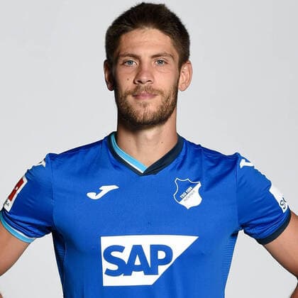Porträttermin TSG 1899 Hoffenheim , Fussball 1. Bundesliga Saison 2020-2021 Andrej Kramaric , TSG 1899 Hoffenheim . Porträttermin TSG 1899 Hoffenheim 2020-2021 . Sinsheim, GER, 21.08.2020 ,Fussball 1. Bundesliga 2020 2021 . Editorial use only !. Sinsheim Wirsol-Rhein-Neckar-Arena Deutschland