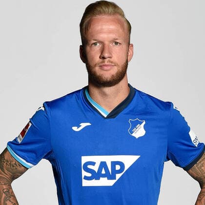 Porträttermin TSG 1899 Hoffenheim , Fussball 1. Bundesliga Saison 2020-2021 Kevin Voigt , TSG 1899 Hoffenheim . Porträttermin TSG 1899 Hoffenheim 2020-2021 . Sinsheim, GER, 21.08.2020 ,Fussball 1. Bundesliga 2020 2021 . Editorial use only !. Sinsheim Wirsol-Rhein-Neckar-Arena Deutschland