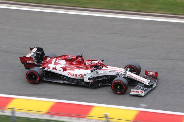 FORMULA 1 ROLEX BELGIAN GRAND PRIX 2020 28.08.2020, Circuit de Spa-Francorchamps, Spa-Franchorchamps, FORMULA 1 ROLEX BELGIAN GRAND PRIX 2020 , im Bild Kimi Raikkonen (FIN 7), Alfa Romeo Racing ORLEN