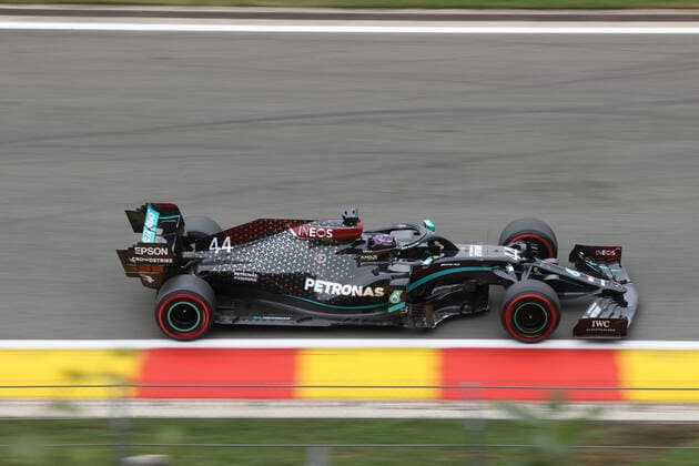 FORMULA 1 ROLEX BELGIAN GRAND PRIX 2020 28.08.2020, Circuit de Spa-Francorchamps, Spa-Franchorchamps, FORMULA 1 ROLEX BELGIAN GRAND PRIX 2020 , im Bild Lewis Hamilton (GB 44), Mercedes-AMG Petronas F1 Team