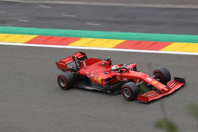 FORMULA 1 ROLEX BELGIAN GRAND PRIX 2020 28.08.2020, Circuit de Spa-Francorchamps, Spa-Franchorchamps, FORMULA 1 ROLEX BELGIAN GRAND PRIX 2020 , im Bild Sebastian Vettel (GER 5), Scuderia Ferrari