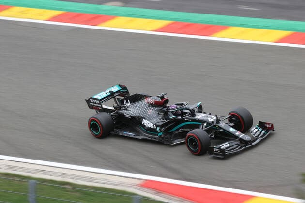 FORMULA 1 ROLEX BELGIAN GRAND PRIX 2020 28.08.2020, Circuit de Spa-Francorchamps, Spa-Franchorchamps, FORMULA 1 ROLEX BELGIAN GRAND PRIX 2020 , im Bild Lewis Hamilton (GB 44), Mercedes-AMG Petronas F1 Team