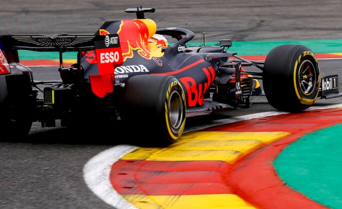 Motorsports: FIA Formula One World Championship, WM, Weltmeisterschaft 2020, Grand Prix of Belgium, 33 Max Verstappen (NLD, Aston Martin Red Bull Racing), Spa-Francorchamps Belgium