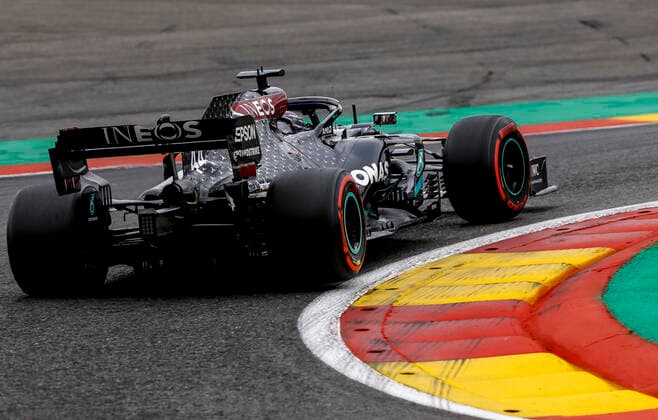 Motorsports: FIA Formula One World Championship, WM, Weltmeisterschaft 2020, Grand Prix of Belgium, 44 Lewis Hamilton (GBR, Mercedes-AMG Petronas Formula One Team), Spa-Francorchamps Belgium
