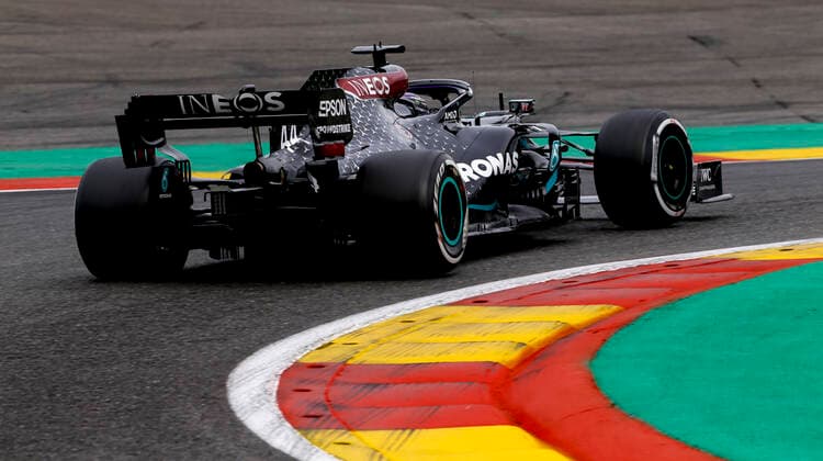 Motorsports: FIA Formula One World Championship, WM, Weltmeisterschaft 2020, Grand Prix of Belgium, 44 Lewis Hamilton (GBR, Mercedes-AMG Petronas Formula One Team), Spa-Francorchamps Belgium