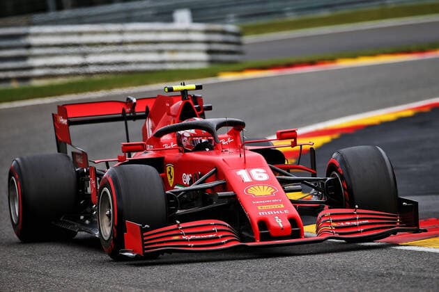 Motorsports: FIA Formula One World Championship, WM, Weltmeisterschaft 2020, Grand Prix of Belgium Motorsports: FIA Formula One World Championship 2020, Grand Prix of Belgium, 16 Charles Leclerc (MCO, Scuderia Ferrari Mission Winnow),