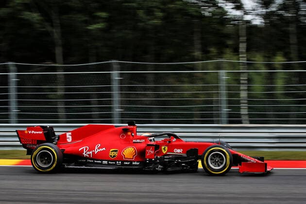 Motorsports: FIA Formula One World Championship, WM, Weltmeisterschaft 2020, Grand Prix of Belgium Motorsports: FIA Formula One World Championship 2020, Grand Prix of Belgium, 5 Sebastian Vettel (GER, Scuderia Ferrari Mission Winnow),