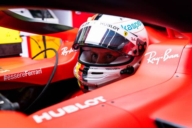 Motorsports: FIA Formula One World Championship, WM, Weltmeisterschaft 2020, Grand Prix of Belgium Motorsports: FIA Formula One World Championship 2020, Grand Prix of Belgium, 5 Sebastian Vettel (GER, Scuderia Ferrari Mission Winnow),