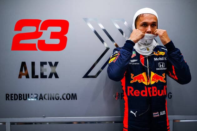 Motorsports: FIA Formula One World Championship, WM, Weltmeisterschaft 2020, Grand Prix of Belgium Motorsports: FIA Formula One World Championship 2020, Grand Prix of Belgium, 23 Alexander Albon (THA, Aston Martin Red Bull Racing),