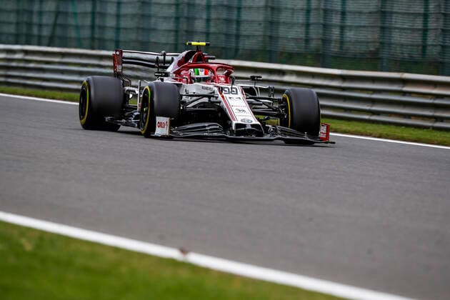 Motorsports: FIA Formula One World Championship, WM, Weltmeisterschaft 2020, Grand Prix of Belgium, 99 Antonio Giovinazzi (ITA, Alfa Romeo Racing ORLEN), Spa-Francorchamps Belgium