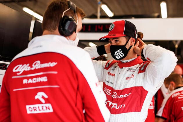 Motorsports: FIA Formula One World Championship, WM, Weltmeisterschaft 2020, Grand Prix of Belgium, 99 Antonio Giovinazzi (ITA, Alfa Romeo Racing ORLEN), Spa-Francorchamps Belgium