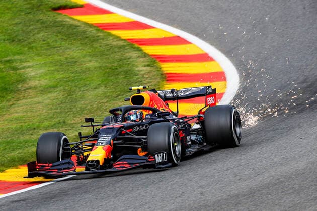 Motorsports: FIA Formula One World Championship, WM, Weltmeisterschaft 2020, Grand Prix of Belgium, 23 Alexander Albon (THA, Aston Martin Red Bull Racing), Spa-Francorchamps Belgium