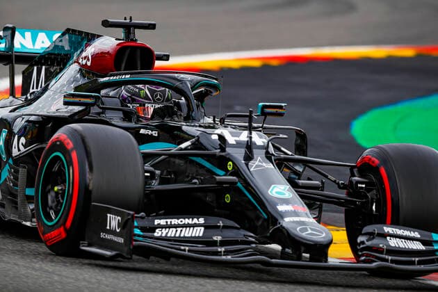 Motorsports: FIA Formula One World Championship, WM, Weltmeisterschaft 2020, Grand Prix of Belgium, 44 Lewis Hamilton (GBR, Mercedes-AMG Petronas Formula One Team), Spa-Francorchamps Belgium