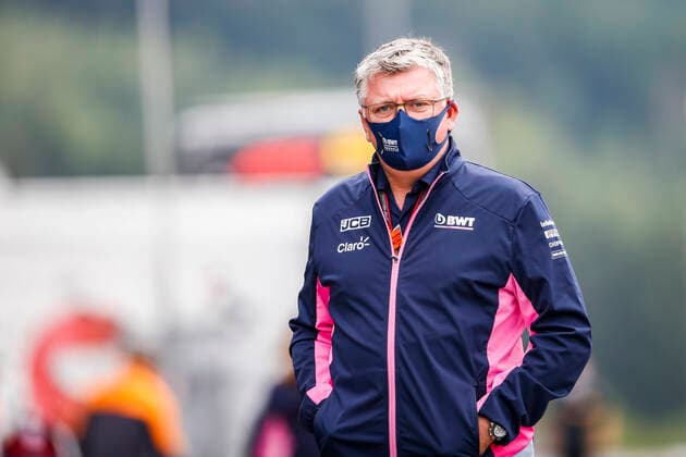 Motorsports: FIA Formula One World Championship, WM, Weltmeisterschaft 2020, Grand Prix of Belgium, Otmar Szafnauer (ROU, BWT Racing Point F1 Team), Spa-Francorchamps Belgium