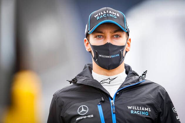 Motorsports: FIA Formula One World Championship, WM, Weltmeisterschaft 2020, Grand Prix of Belgium, 63 George Russell (GBR, Williams Racing), Spa-Francorchamps Belgium