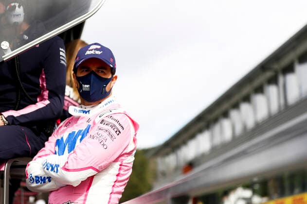 Motorsports: FIA Formula One World Championship, WM, Weltmeisterschaft 2020, Grand Prix of Belgium Motorsports: FIA Formula One World Championship 2020, Grand Prix of Belgium, 11 Sergio Perez (MEX, BWT Racing Point F1 Team),
