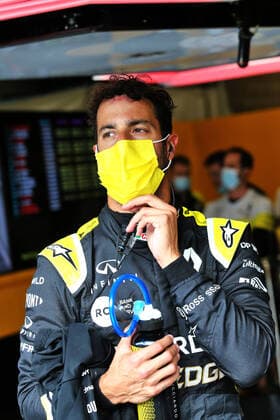 Motorsports: FIA Formula One World Championship, WM, Weltmeisterschaft 2020, Grand Prix of Belgium Motorsports: FIA Formula One World Championship 2020, Grand Prix of Belgium, 3 Daniel Ricciardo (AUS, Renault DP World F1 Team),