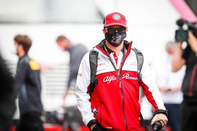 Motorsports: FIA Formula One World Championship, WM, Weltmeisterschaft 2020, Grand Prix of Belgium, 7 Kimi Raikkonen (FIN, Alfa Romeo Racing ORLEN), Spa-Francorchamps Belgium