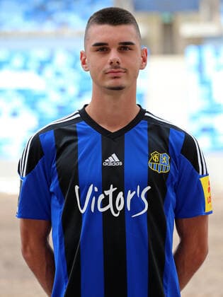 28.08.2020, xklex, Fussball 3.Liga, 1.FC Saarbruecken - Fototermin 2020 21 Portra?ttermin 2020 2021, emspor, v.l. Rasim Bulic (1.FC Saarbruecken) Saarbruecken