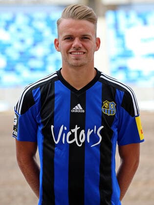 28.08.2020, xklex, Fussball 3.Liga, 1.FC Saarbruecken - Fototermin 2020 21 Portra?ttermin 2020 2021, emspor, v.l. Nicklas Shipnoski (1.FC Saarbruecken) Saarbruecken