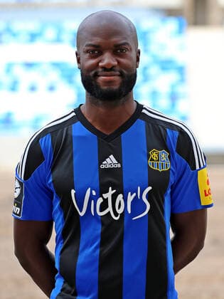 28.08.2020, xklex, Fussball 3.Liga, 1.FC Saarbruecken - Fototermin 2020 21 Portra?ttermin 2020 2021, emspor, v.l. Jose Pierre Vunguidica (1.FC Saarbruecken) Saarbruecken