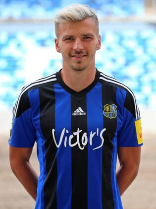 28.08.2020, xklex, Fussball 3.Liga, 1.FC Saarbruecken - Fototermin 2020 21 Portra?ttermin 2020 2021, emspor, v.l. Maurice Deville (1.FC Saarbruecken) Saarbruecken