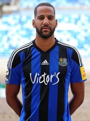 28.08.2020, xklex, Fussball 3.Liga, 1.FC Saarbruecken - Fototermin 2020 21 Portra?ttermin 2020 2021, emspor, v.l. Bone Uaferro (1.FC Saarbruecken) Saarbruecken