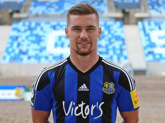 28.08.2020, xklex, Fussball 3.Liga, 1.FC Saarbruecken - Fototermin 2020 21 PortraÌˆttermin 2020 2021, emspor, v.l. Anthony Barylla (1.FC Saarbruecken) Saarbruecken