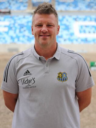 28.08.2020, xklex, Fussball 3.Liga, 1.FC Saarbruecken - Fototermin 2020 21 Portra?ttermin 2020 2021, emspor, v.l. Trainer Lukas Kwasniok (1.FC Saarbruecken) Saarbruecken