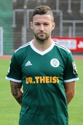 im Patrick Lienhard,FC Homburg- 7, Mannschaftspraesentation beim FC 08 Homburg, Fussball,Regionalliga Suedwest, 29.08.20, im Waldstadion Homburg, GER, Fussball, Regionalliga Suedwest, Mannschaftspraesentation und Kader Portraets der Mannschaft des FC 08 Homburg, 29.08.20, Homburg Saar Copyright: xPeterxFranzx Eibner-Pressefotox EP_pfz
