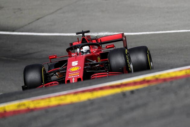 Motorsports: FIA Formula One World Championship, WM, Weltmeisterschaft 2020, Grand Prix of Belgium Motorsports: FIA Formula One World Championship 2020, Grand Prix of Belgium, 5 Sebastian Vettel (GER, Scuderia Ferrari Mission Winnow),