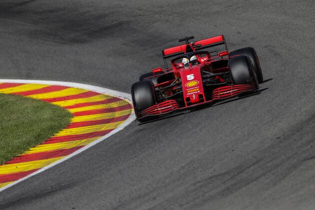 Motorsports: FIA Formula One World Championship, WM, Weltmeisterschaft 2020, Grand Prix of Belgium Motorsports: FIA Formula One World Championship 2020, Grand Prix of Belgium, 5 Sebastian Vettel (GER, Scuderia Ferrari Mission Winnow),
