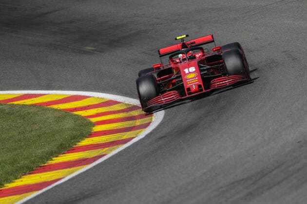 Motorsports: FIA Formula One World Championship, WM, Weltmeisterschaft 2020, Grand Prix of Belgium Motorsports: FIA Formula One World Championship 2020, Grand Prix of Belgium, 16 Charles Leclerc (MCO, Scuderia Ferrari Mission Winnow),